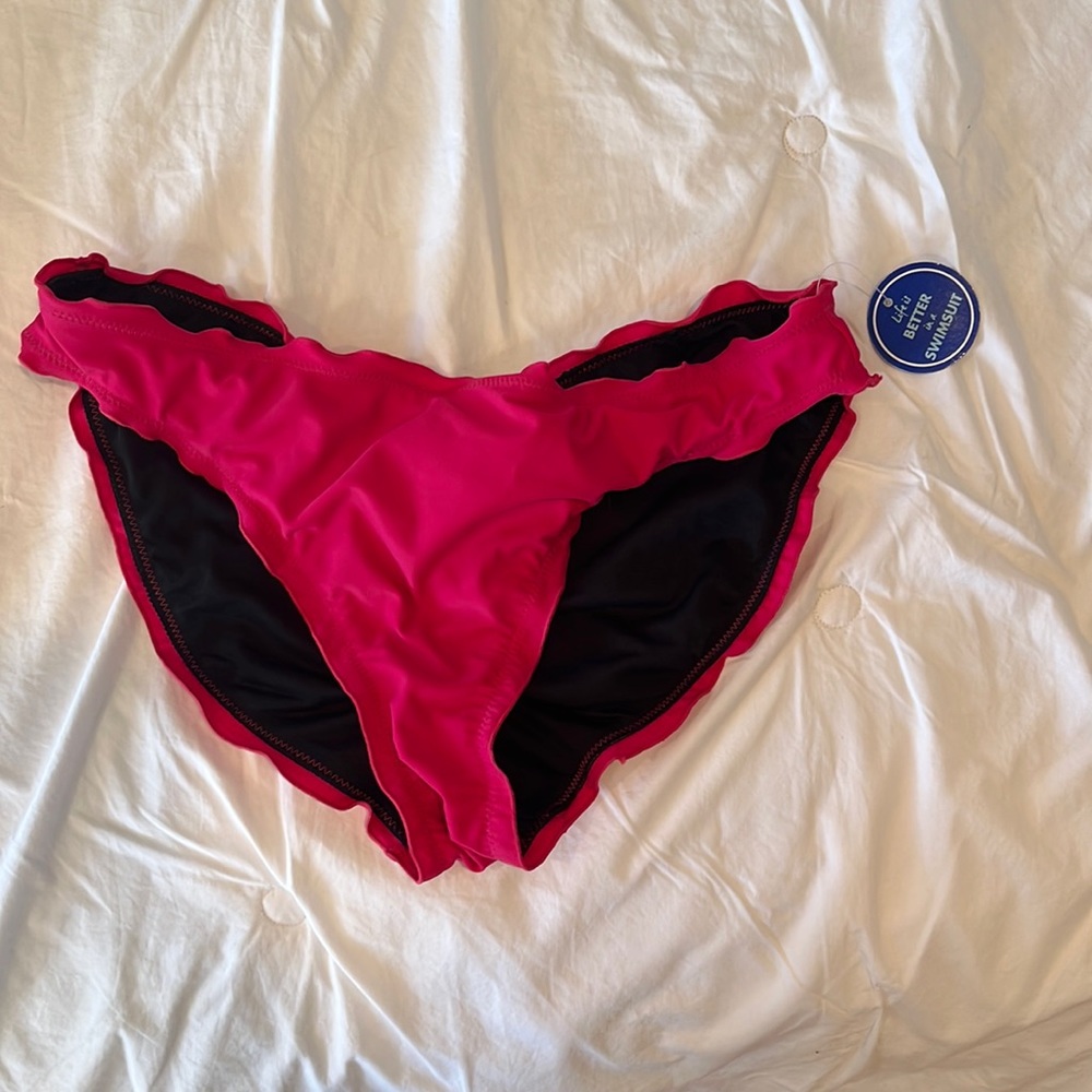 Swim suits for all hot pink bikini bottoms